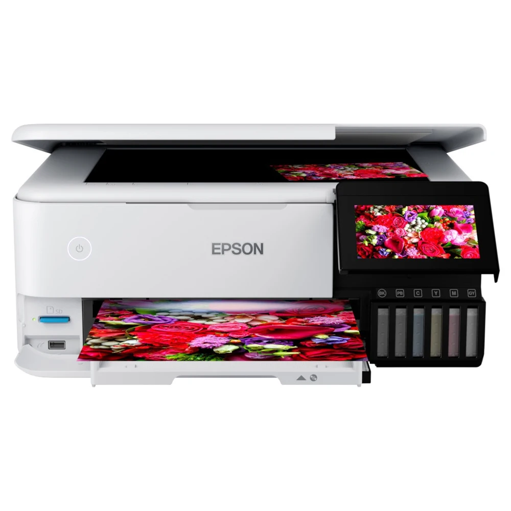 МФУ Epson EcoTank L8160 белый | Компьютеры и офис