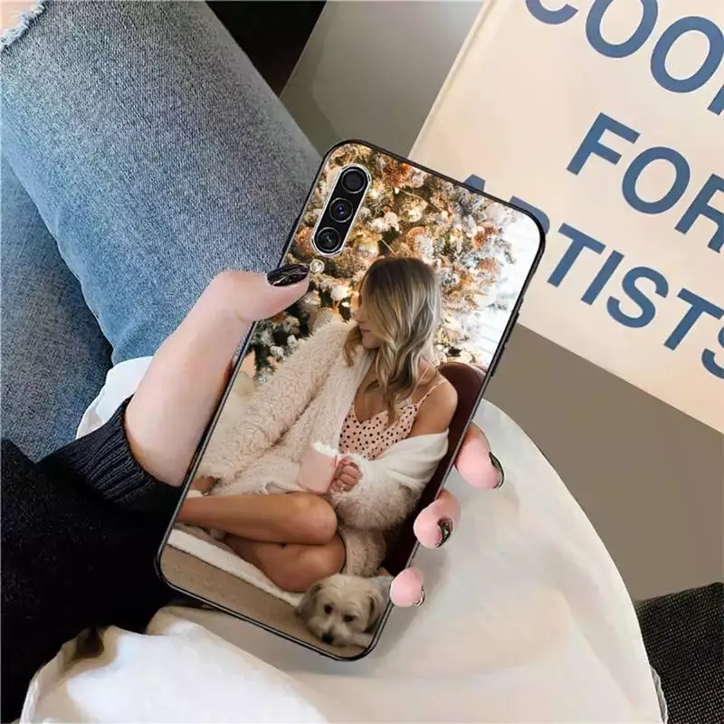 

Vogue Christmas girl gift Phone Case For Samsung galaxy S 9 10 20 A 10 21 30 31 40 50 51 71 s note 20 j 4 2018 plus