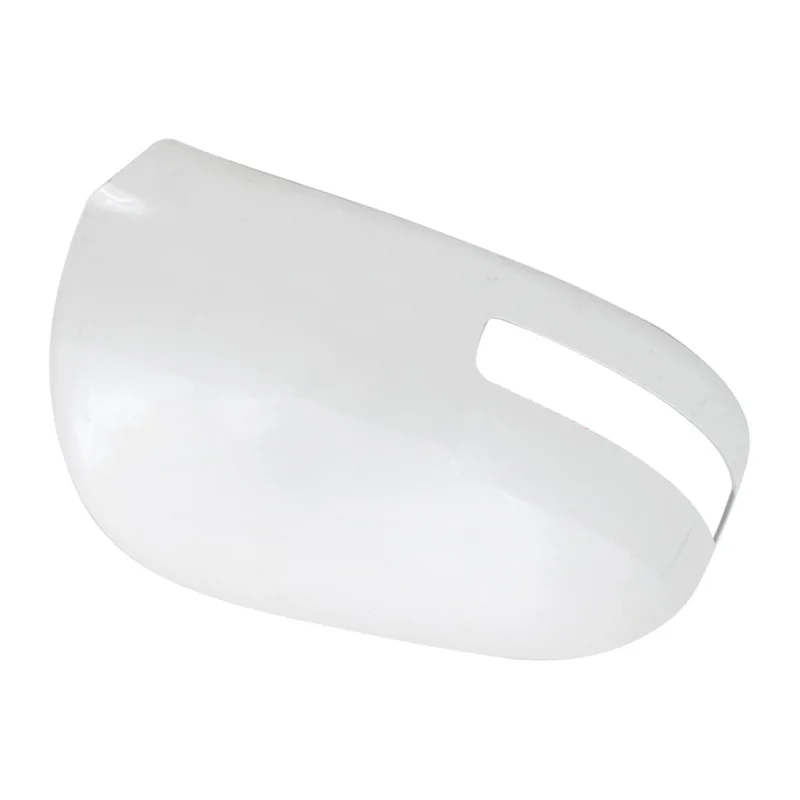 Правая белая дверь боковое зеркало заднего вида крышка подходит для Mitsubishi Outlander