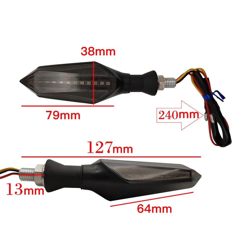 Универсальный светодиодный поворотный сигнал для мотоцикла светильник 1290 Super R GT