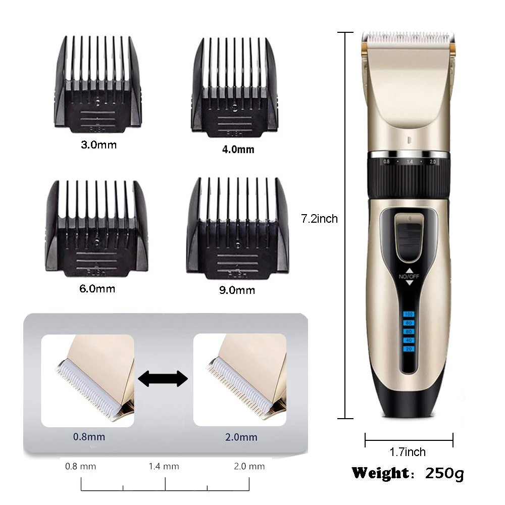 

Electric Hair Clipper Rechargeable Low Noise for Men Barber Hair Shaving Hair Cutting Machine Beard Shaver Trimmer Hair Trimmer