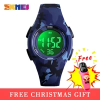 skmei children lcd electronic digital watch sport watches stop watch luminous 5bar waterproof kids wristwatches for boys girls