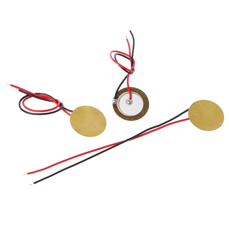 10 шт. пьезоэлектрическая пьезокерамическая пластина пластины диаметром 15 мм для