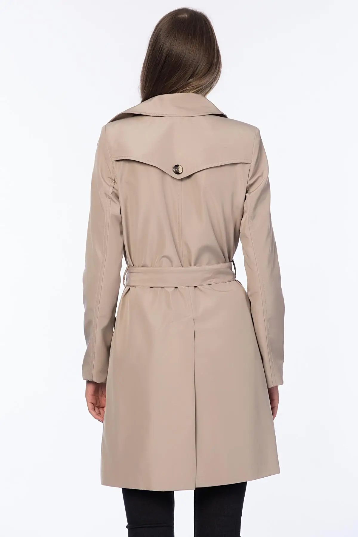 Dewberry женский Бежевый Тренч Coat 1160001Z6354. Женские плащи и тренчи