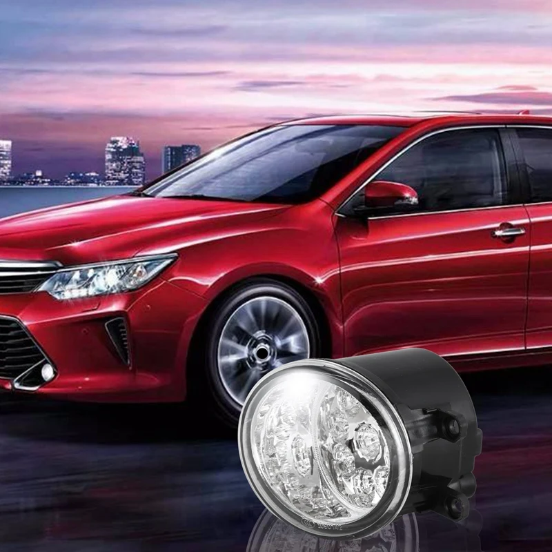 Светодиодный противотуманный светильник 9LED для Toyota Corolla Camry Yaris Lexus Avalon