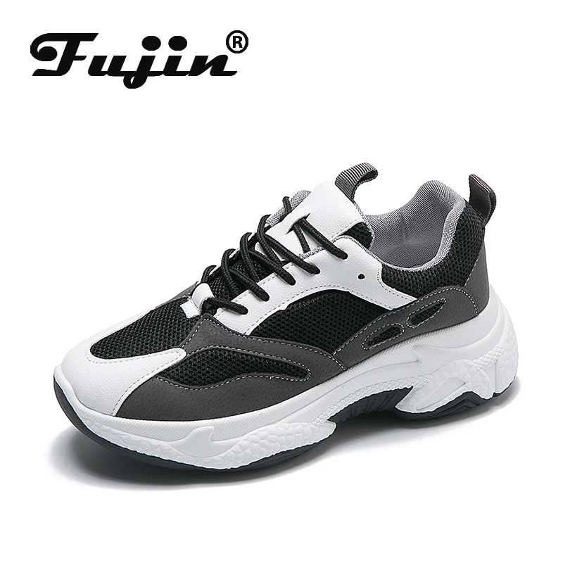 Fujin/высококачественные женские кроссовки Сезон весна осень Дышащая обувь на