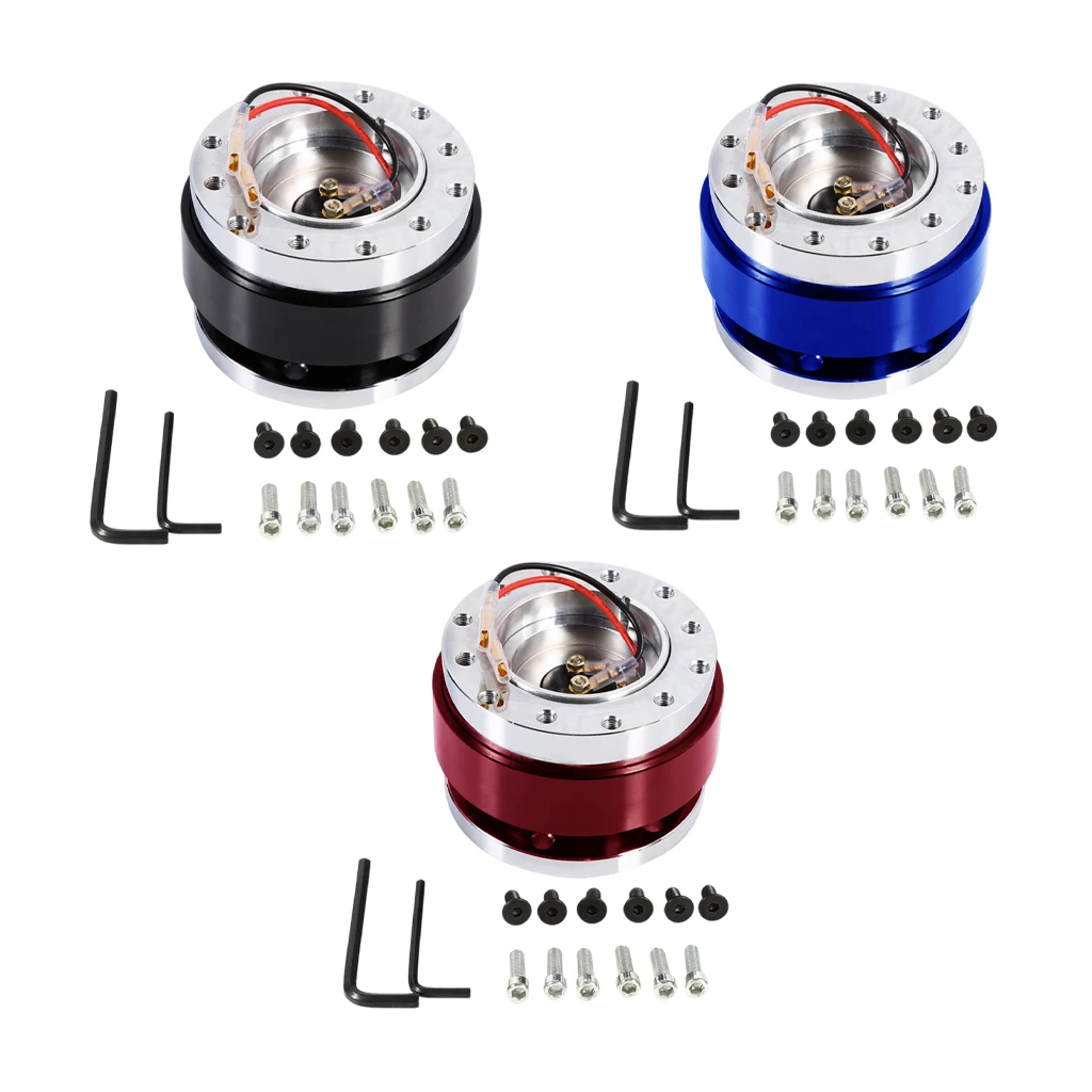 

Быстросъемный адаптер для рулевого колеса, комплект для снятия с рулевого колеса, переходник для рулевого колеса с винтами, металлические з...