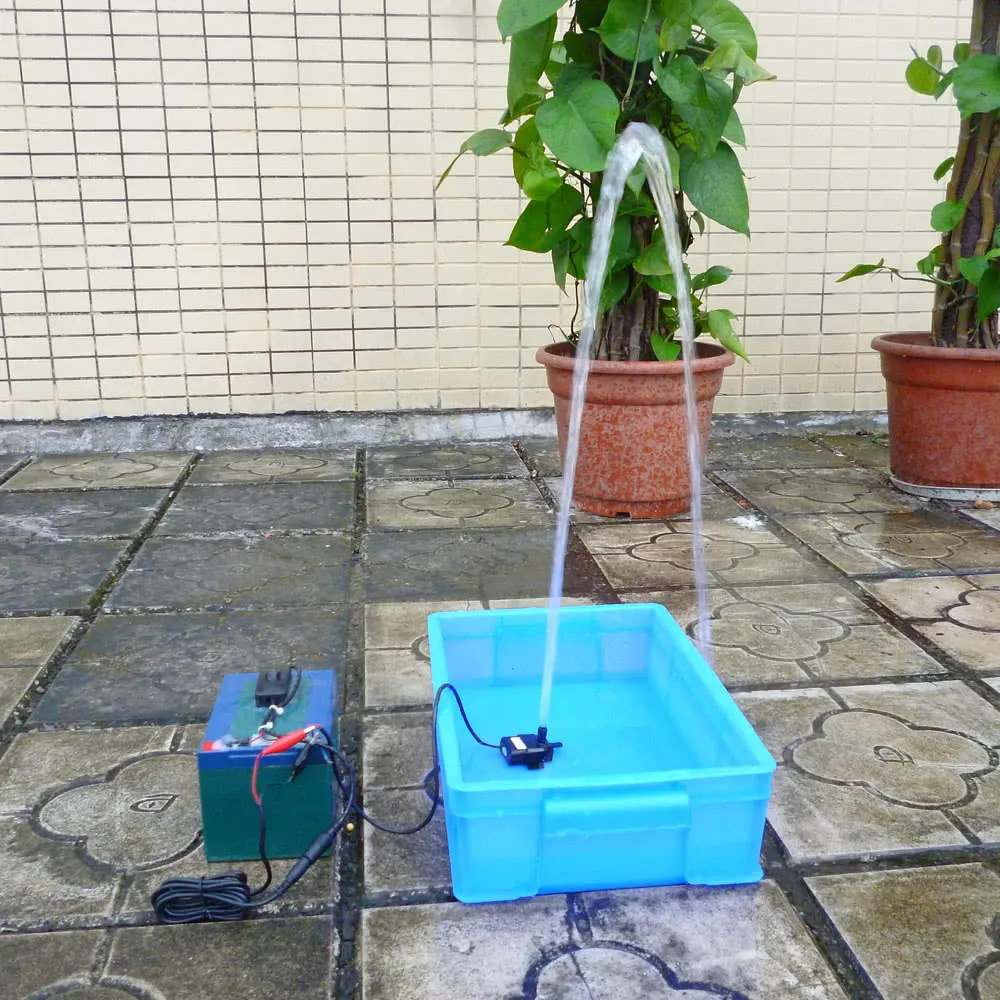 Безщеточный Водяной масляный насос бесшумный мини 12 В постоянного тока 9 Вт