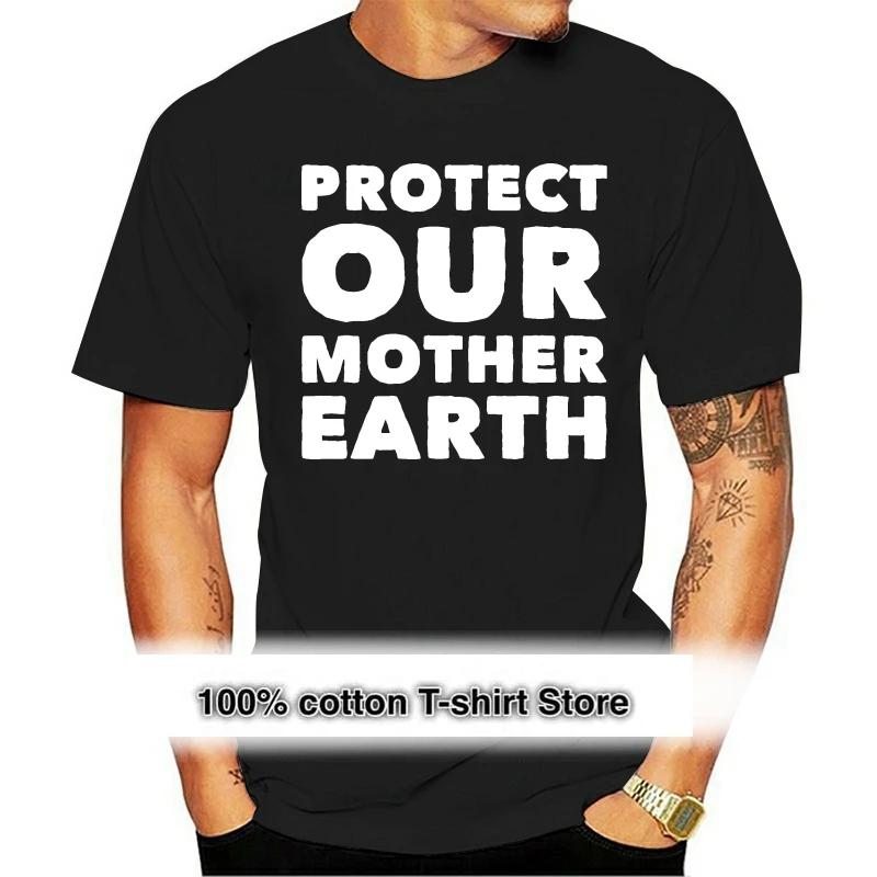 

Футболка мужская с защитой окружающей среды, хлопок, круглый воротник, хип-хоп, новинка, лето