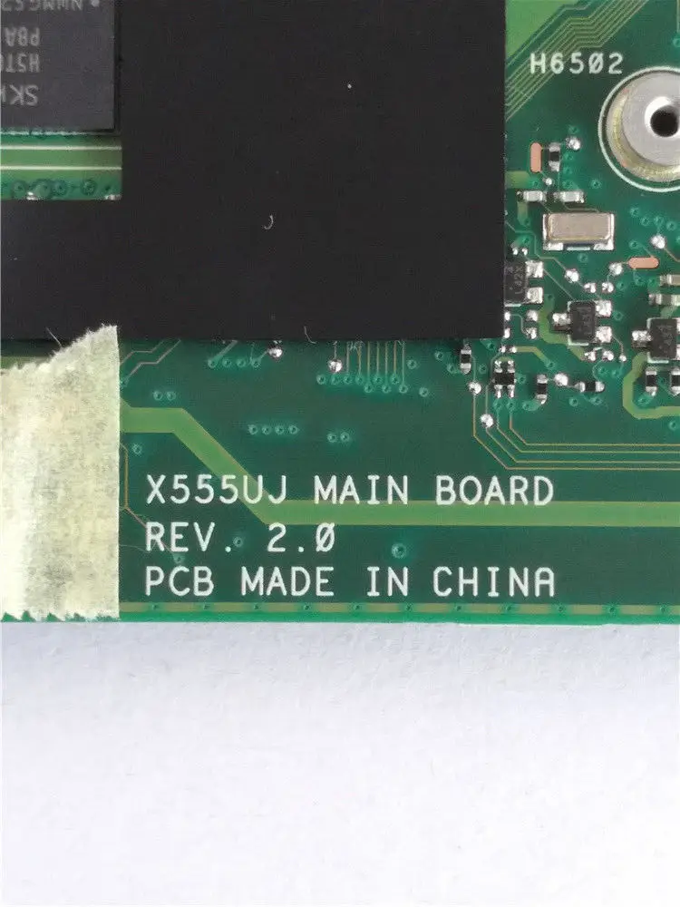 X555UJ материнская плата 4G RAM I5 6200U для ASUS X555UF F555U X555UB X555UQ X555U ноутбука тест
