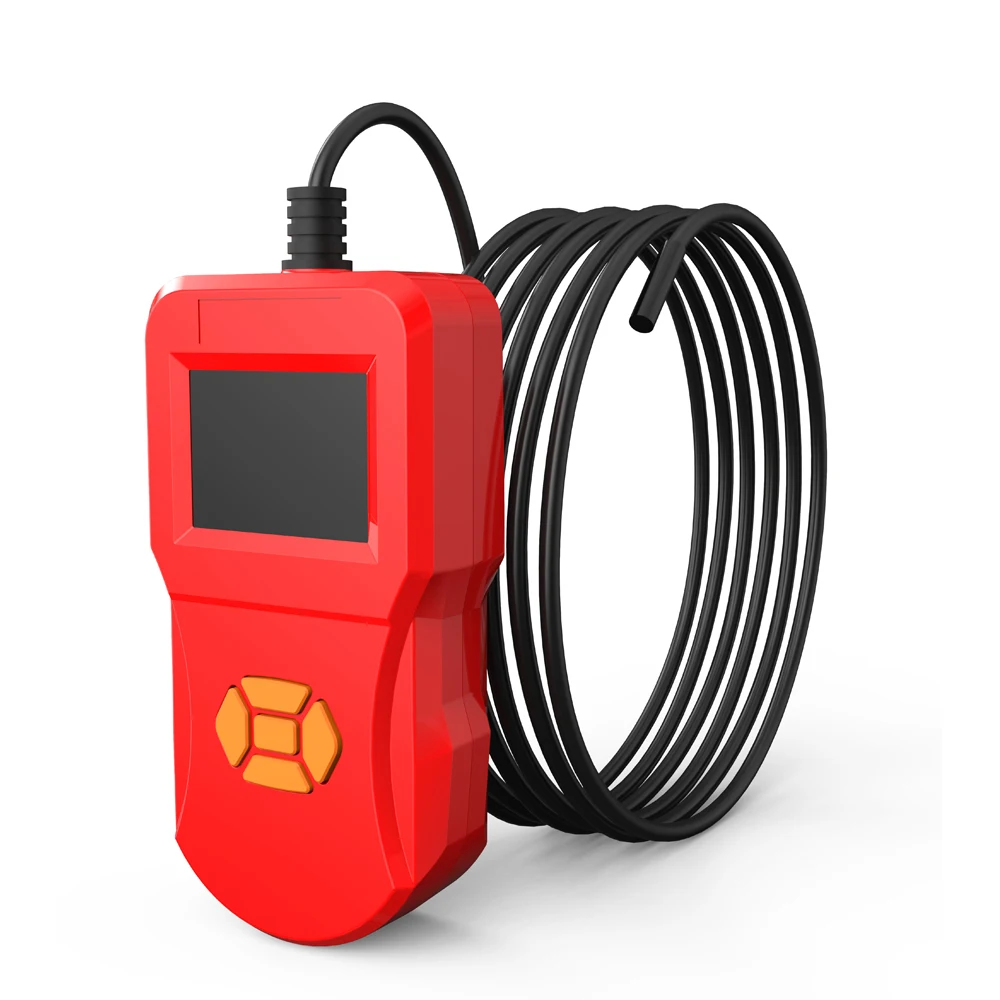 Водонепроницаемый светодиодный эндоскоп 2 4-дюймовый IPS дисплей высокой четкости