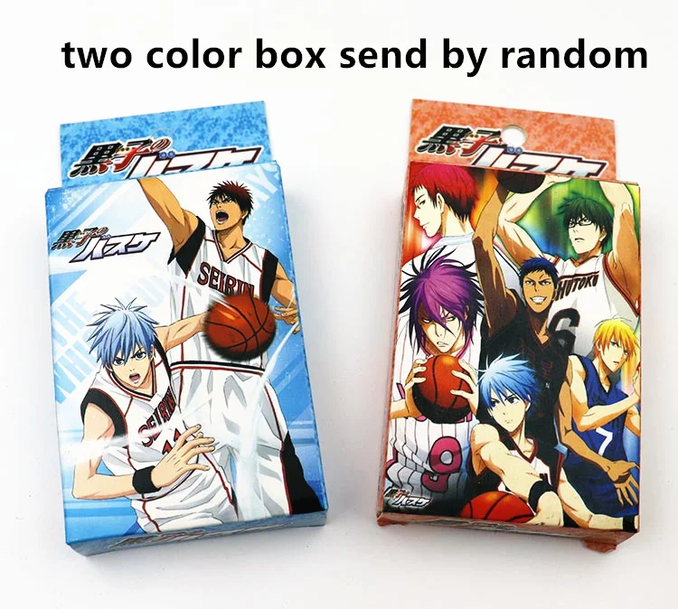 Аниме Kuroko игрушки Kuroko's баскетбольный покер персонаж колода игра коллекция