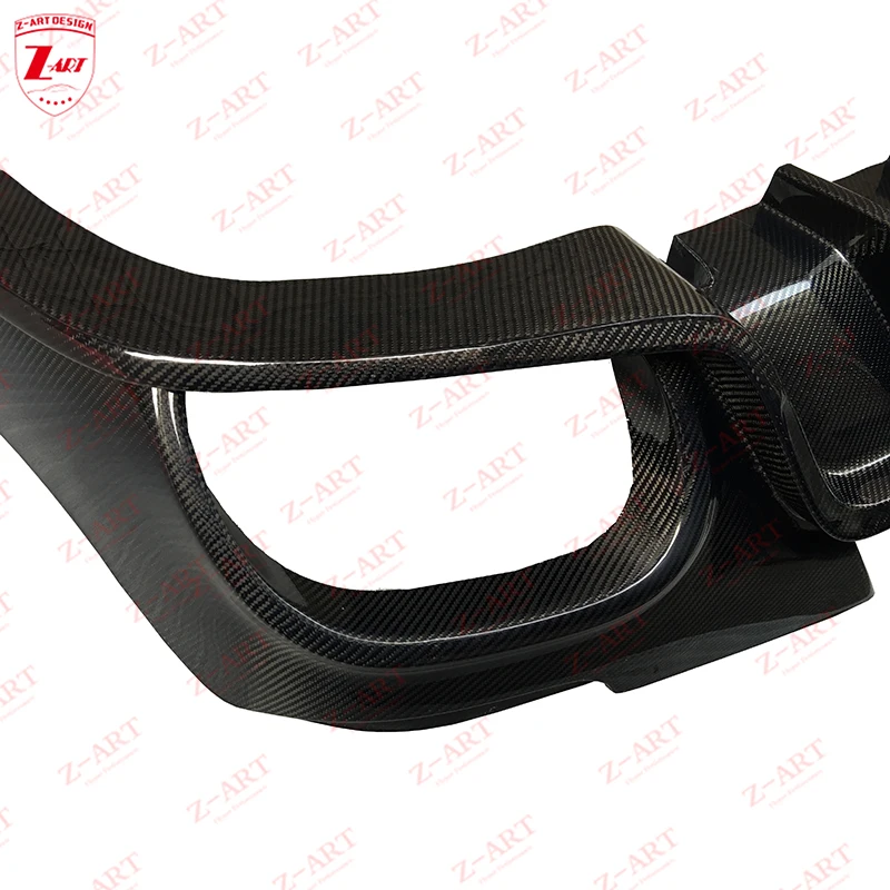 Задний диффузор из углеродного волокна Z-ART 2014-2017 Panamera для 970.2 задних губ Porsche