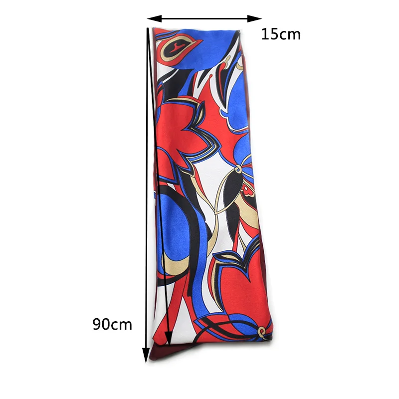 Повязка на голову женская широкая с узлом спереди