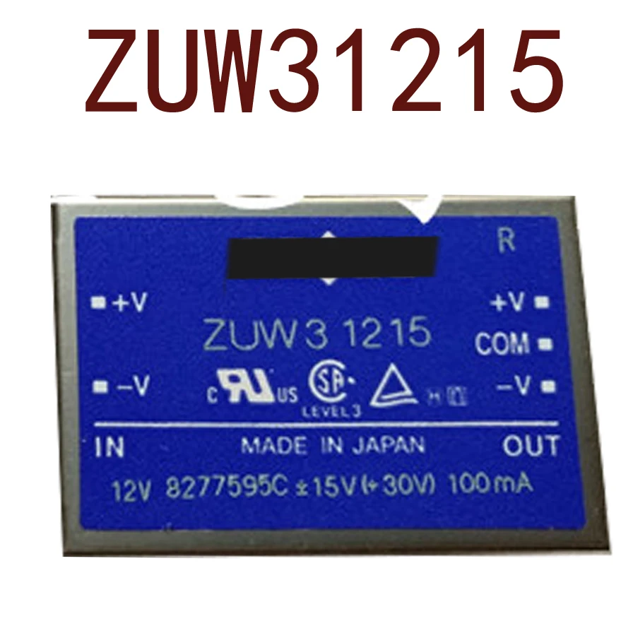 

Оригинал -- ZUW31215 DC12V-+ 15V-15V3W 1 год гарантии {фото склада}