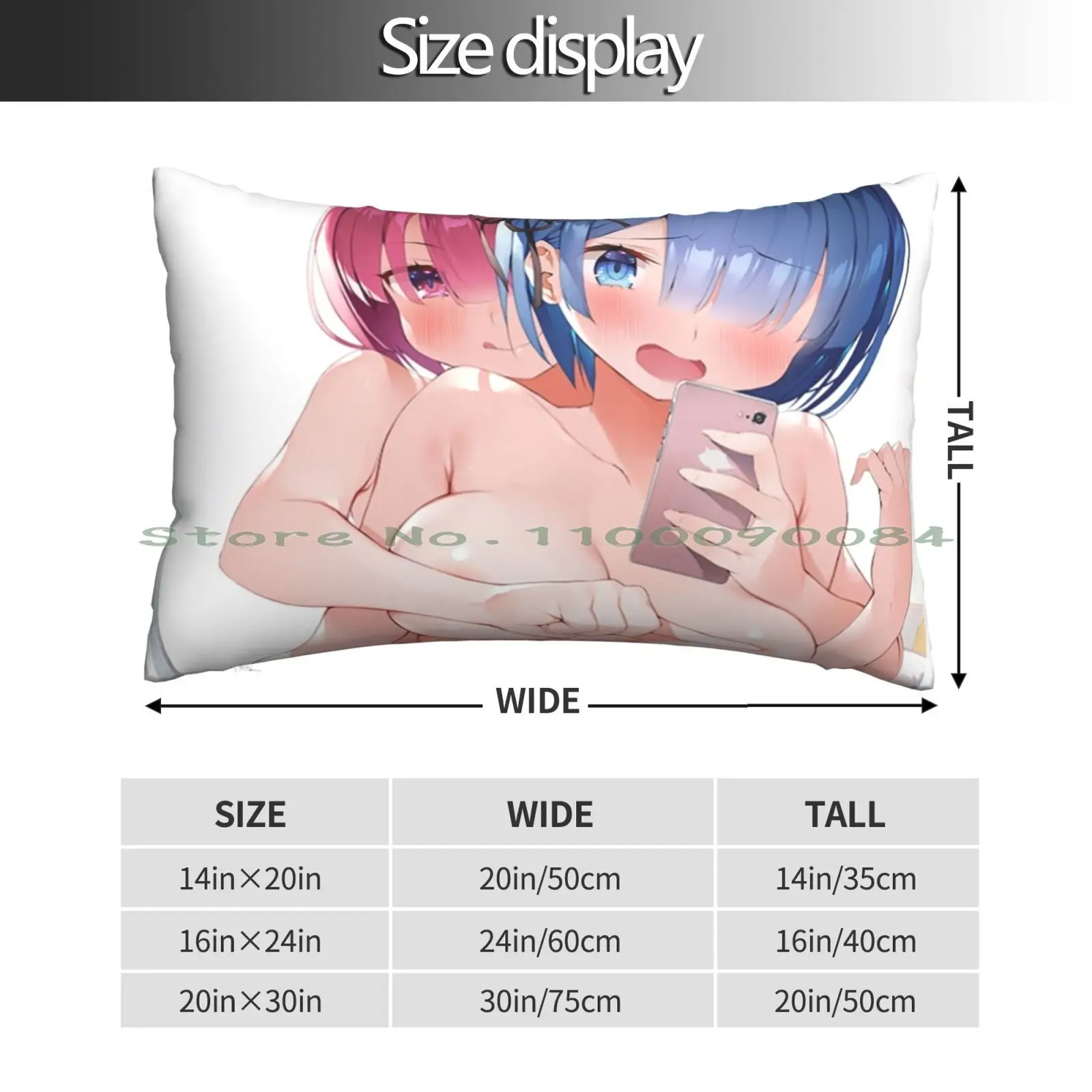 Фото Rem & Ram 2 Чехол для подушки 20x30 50*75 диван для спальни Ava №2