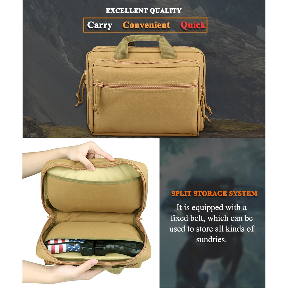 

Чехол-книжка с держателем для пистолета, для путешествий, охоты