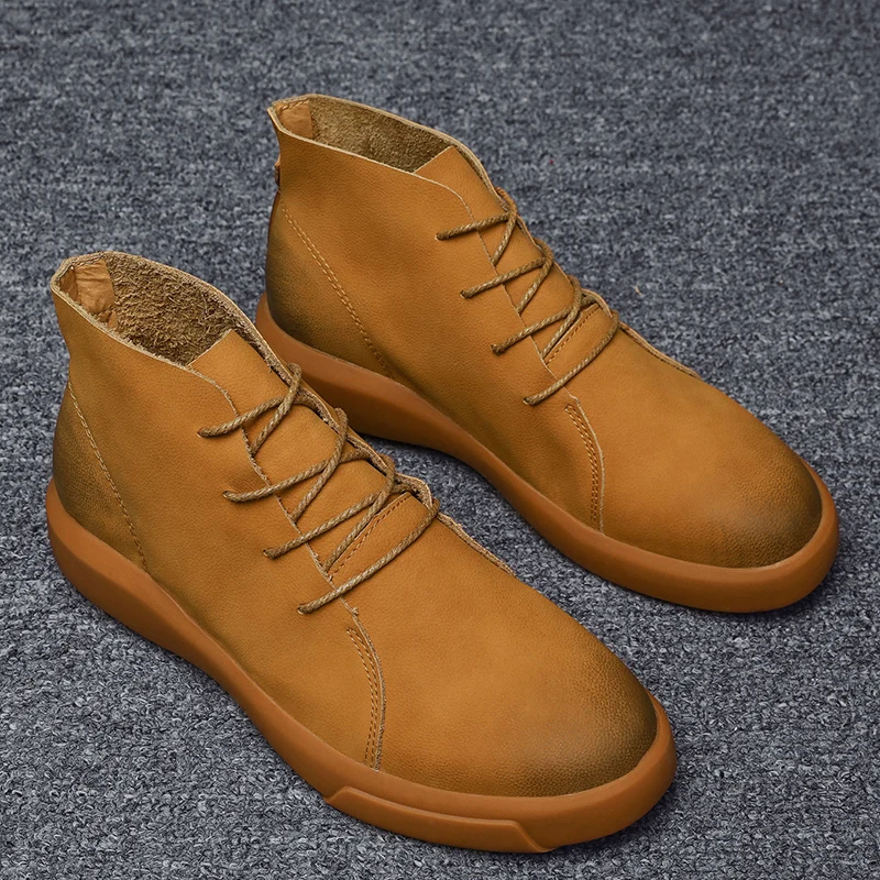 Causal Shoes For Men Shoes Men Casual Zapatos Casuales Para Hombre De Cuero Man Men's Leather Male Shoe Mens Boots