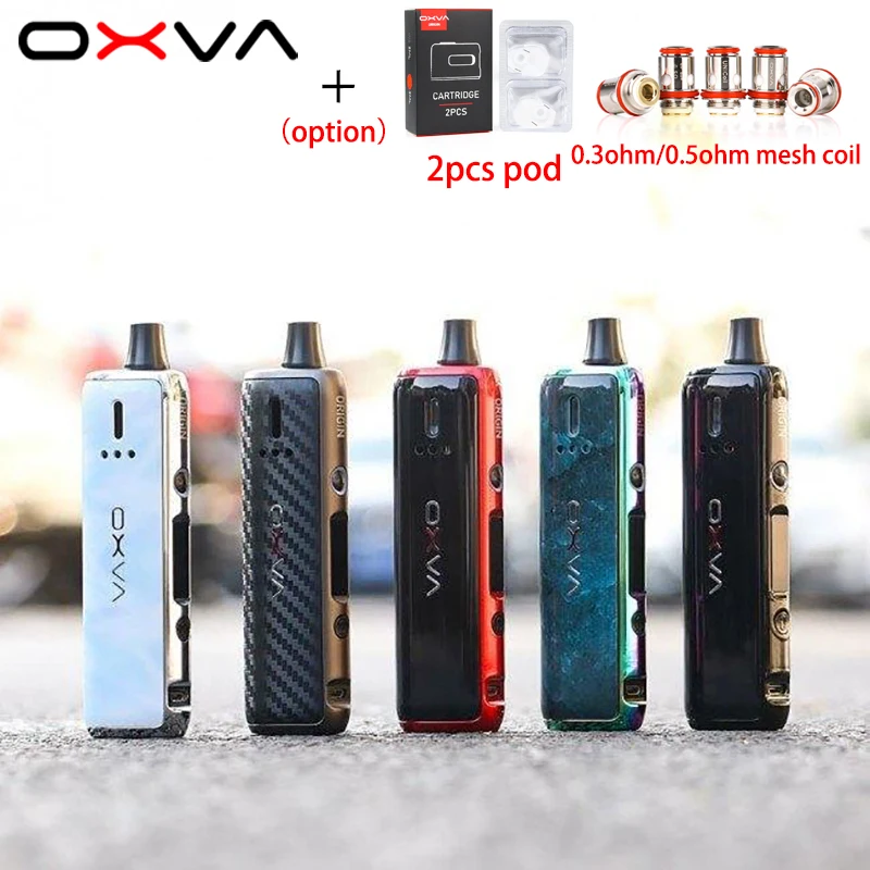 OXVA Origin AIO Pod Mod Kit powered by 18650 battery 40W Vape Pen with 3ML Atomizer MTL DTL Vaporizer |