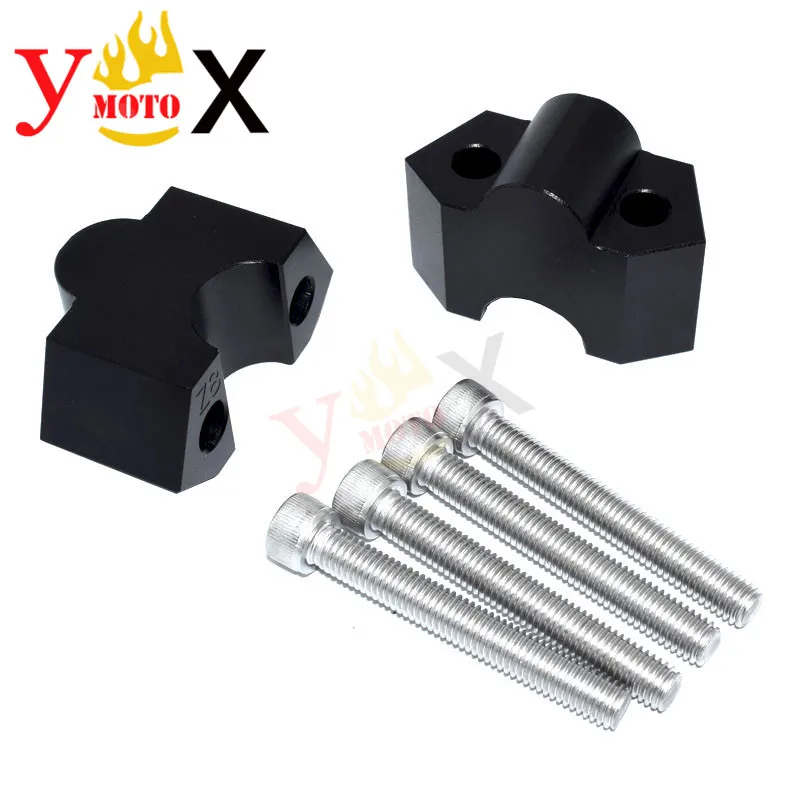 CNC спортивный руль для велосипеда Riser Clamp Adapter High Rise Up 20 мм Кавасаки Z800 2013-2016 Z300 2014-16