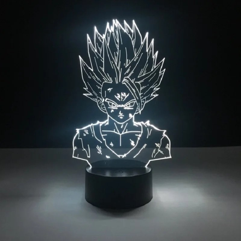 VCity 3D ночник Dragon Ball серии Goku мультфильм рисунок Touch беспроводной USB лампа атмосферное освещение домашний магазин стол современный декор