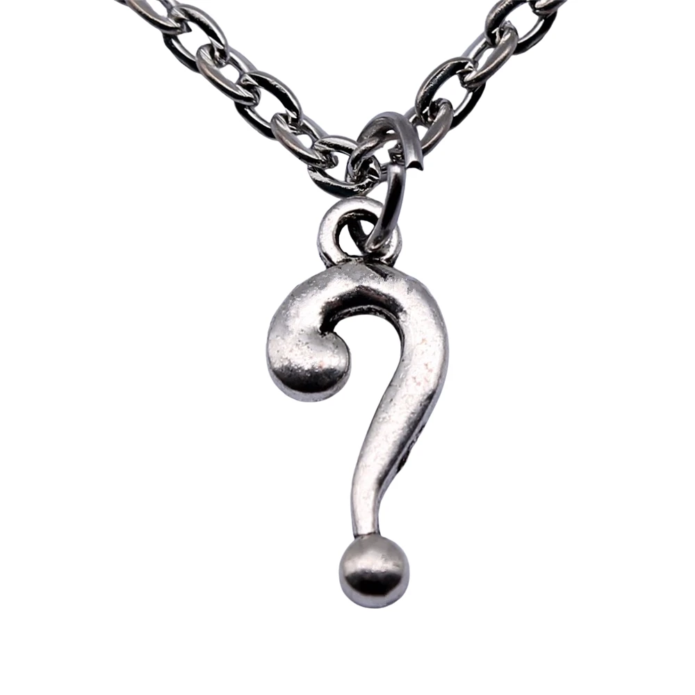 Ожерелье с подвеской в ​​виде вопросительного знака женское модное ожерелье