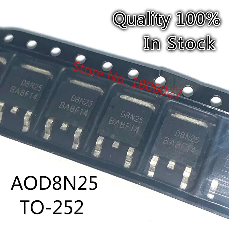 Отправить бесплатно 50 шт AOD4142/AOD4104/AOD419/AOD8N25/AOD512 TO-252 MOS трубка полевой эффект