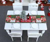 christmas table runner mat merry christmas decor for home xmas tablecloth d%c3%a9cor merry xmas gift navidad noel decoration