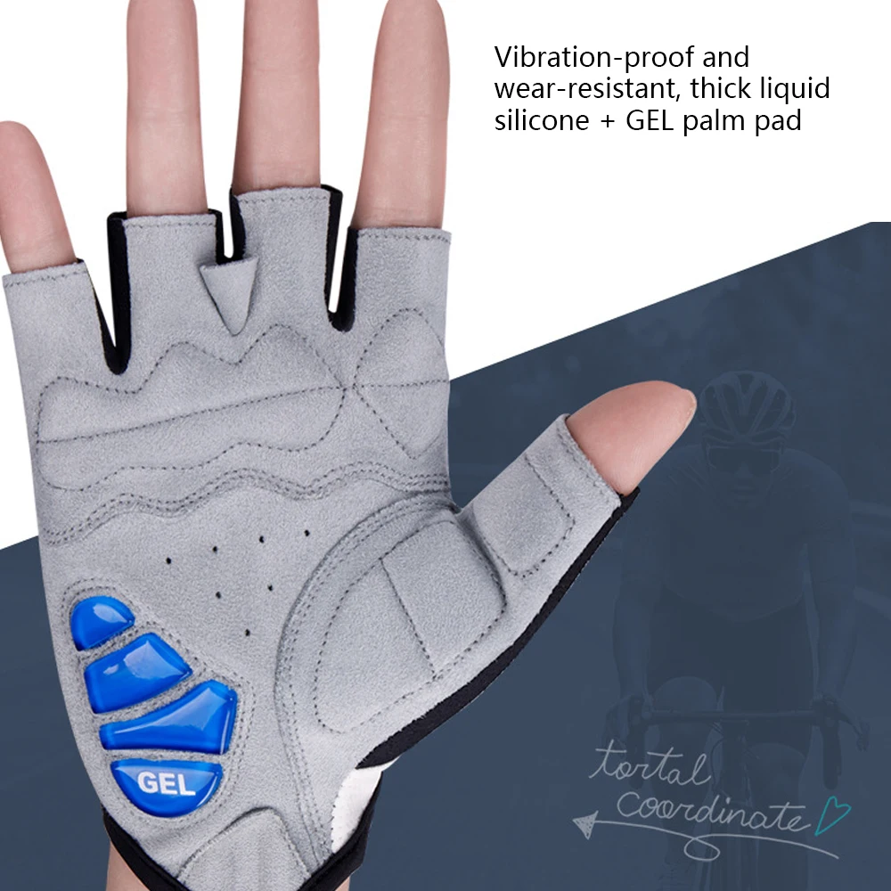Перчатки для верховой езды амортизирующие перчатки на ладони короткие