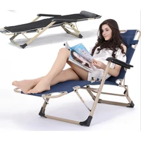 office nap chair balcony leisure wholesale lunch break bed both sides dual purpose chair household folding chair recliner