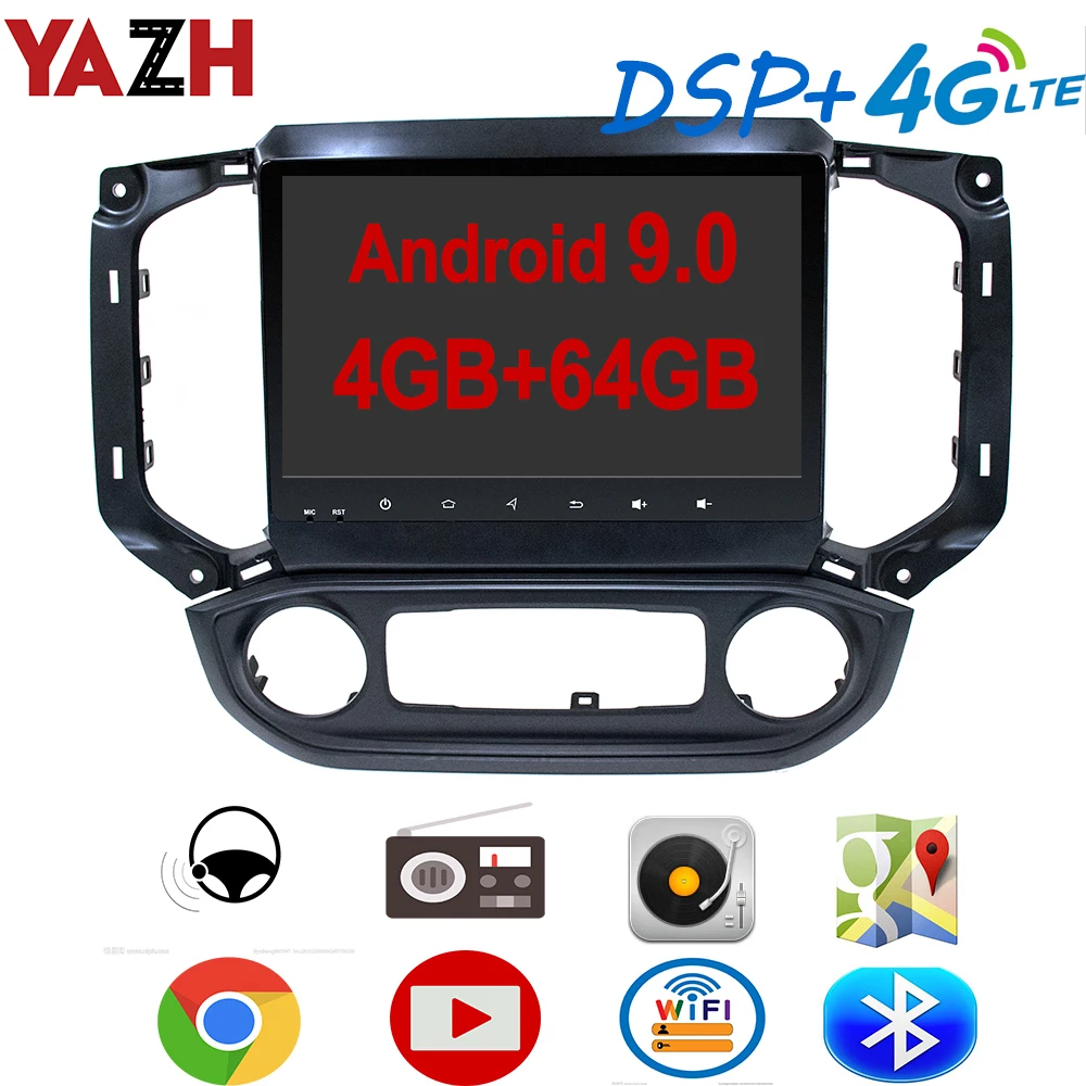 YAZH 4 Гб 64 ГБ Android головное устройство радио для Holden Колорадо/Daewoo/Chevy Chevrolet Trailblazer / S10
