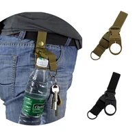 tactical outdoor hunting mountaineering waist hanging water bottle buckle and key chain
