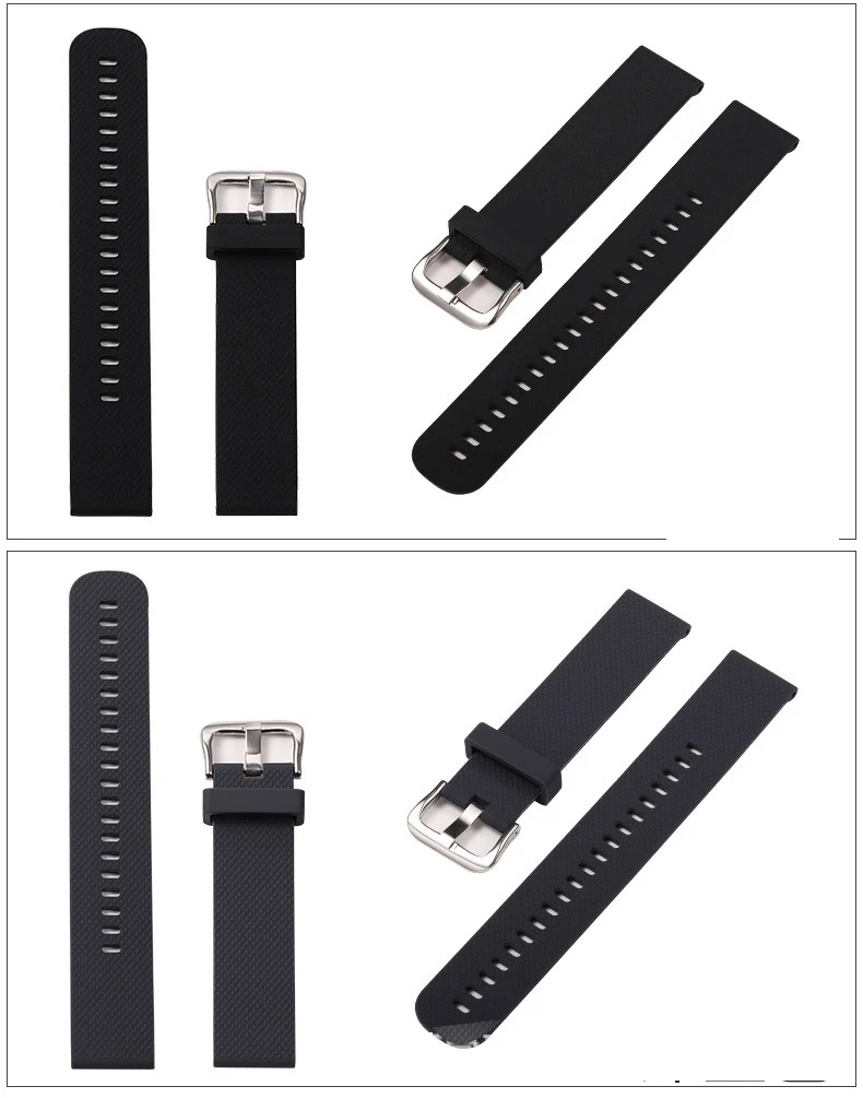 Для Huami Amazfit GTR 42 мм Смарт-часы аксессуары браслет ремешок для спортивных часов 20 мм Мужской Женский силиконовый ремешок для Xiaomi Amazfit GTR 42