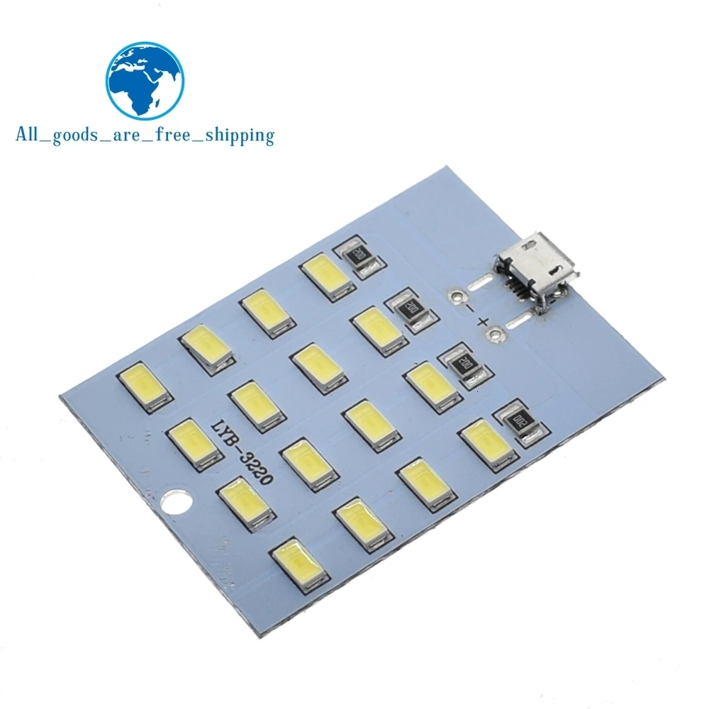 Высокое качество 5730 smd 5V 430mA~ 470mA белый Mirco Usb 5730 светодиодный светильник ing панель USB Мобильный светильник аварийный светильник Ночной светильник