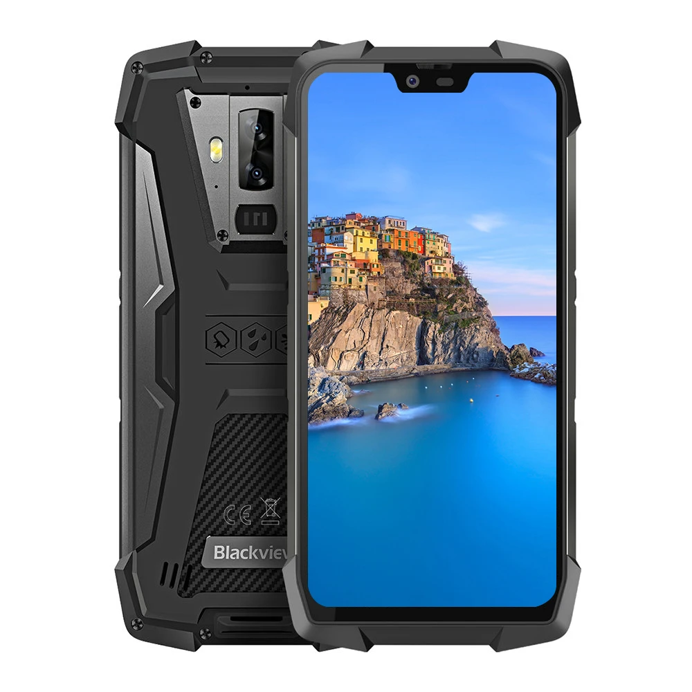 Not Night Vision Blackview BV9700 Pro IP68 Водонепроницаемый Прочный внешний смартфон 6 ГБ+ 128 ГБ Android 9,0 камера ночного видения 16,0 Мп 4G мобильный телефон - Цвет: Not Night Vision