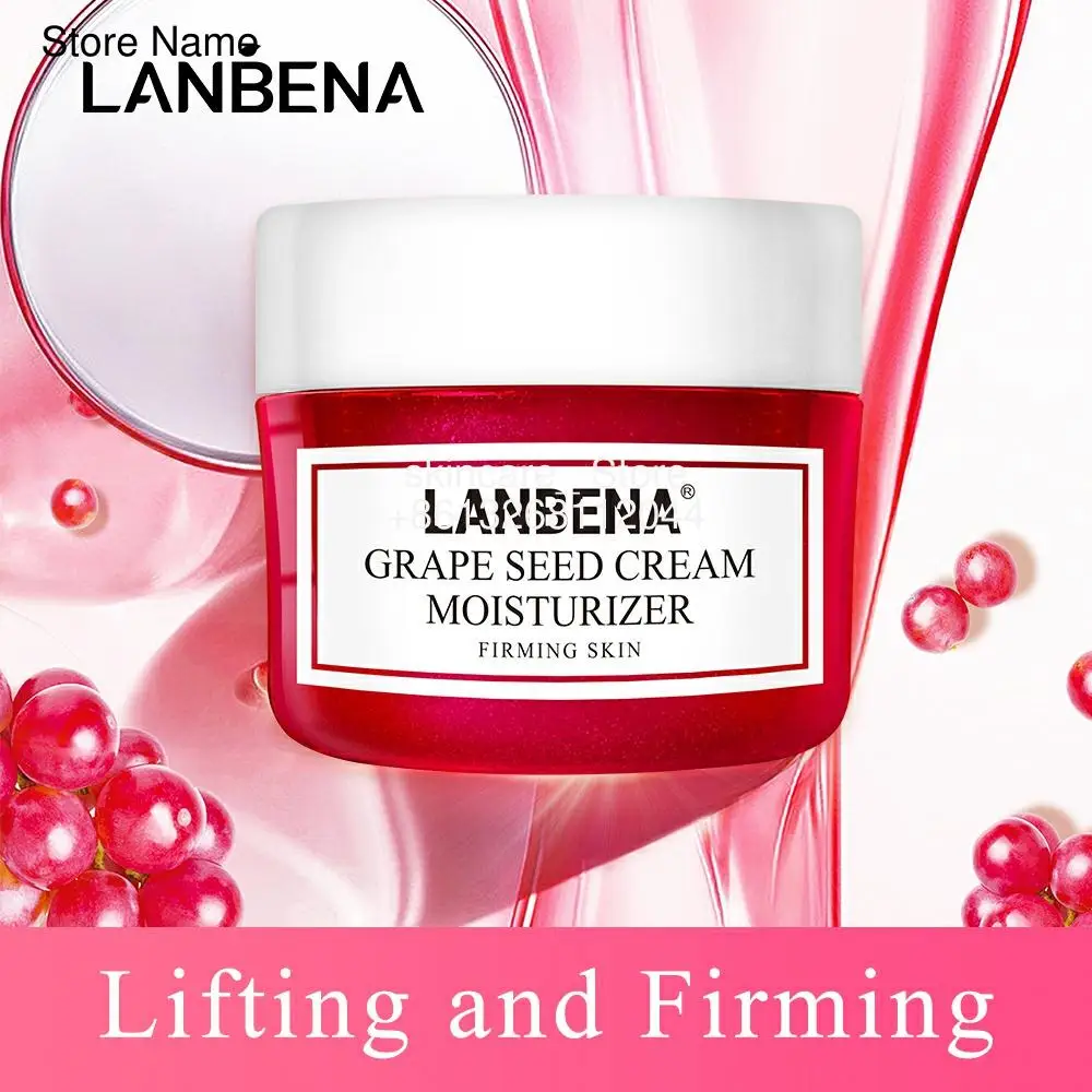 

LANBENA Face Cream Grape Seed Lifting Firming Facial Care Deepl Repairing Nourishing Protecting Revitalizing Tighten Nurish skin