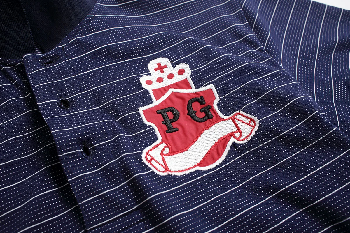 

2021 summer new golf short-sleeved PEARLY GATES men's lapel short-sleeved T-shirt breathable POLO shirt golf suit