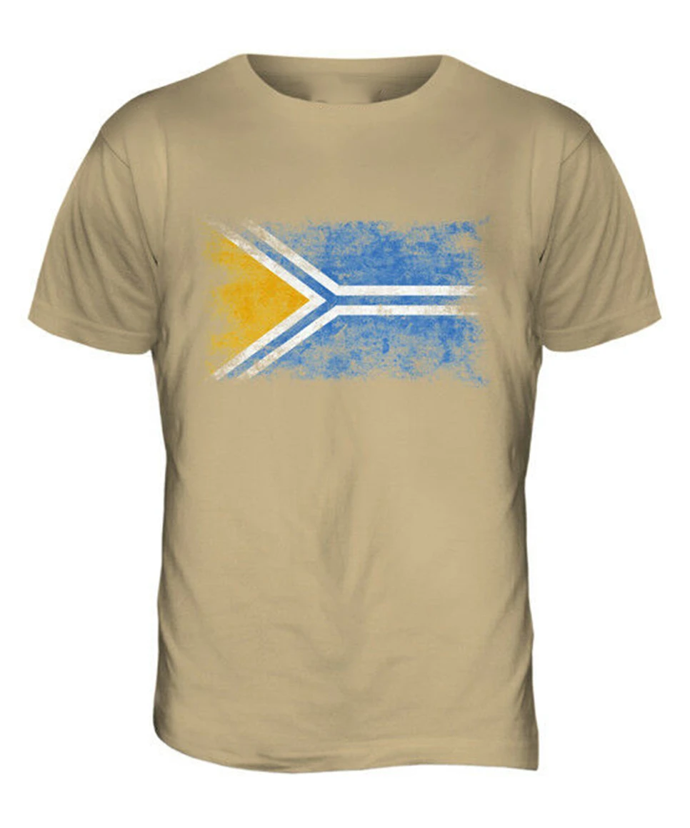 Тува проблемный флаг мужская футболка Топ футбол подарок рубашка одежда