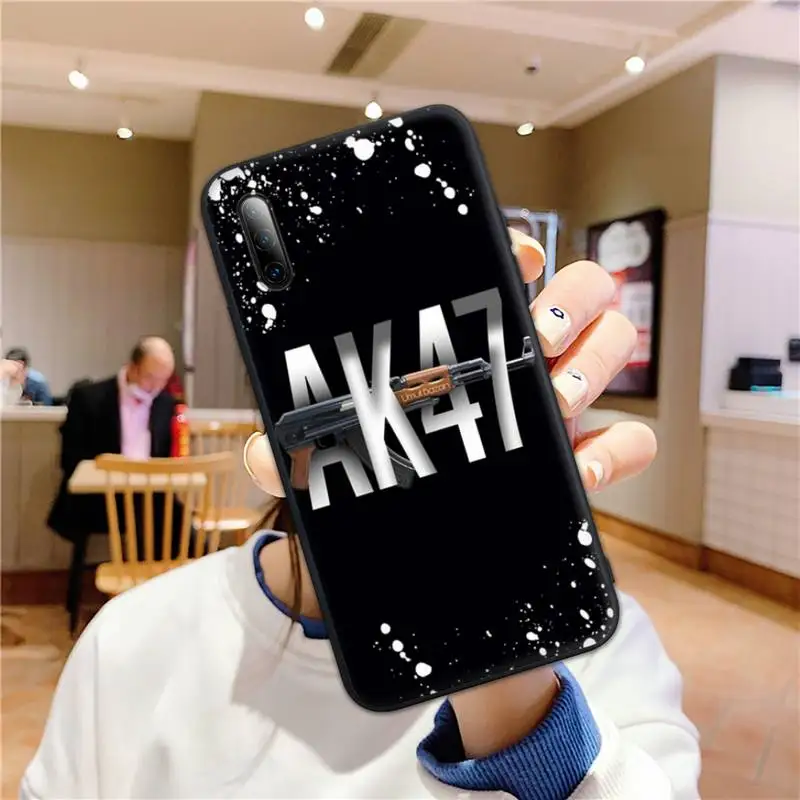 

AK47 Handgun Gun BUllets Phone Case for Samsung A02 A52 A20S A12 A20E A30S A32 A40 A50S A51 A70 A72 A80 Fundas