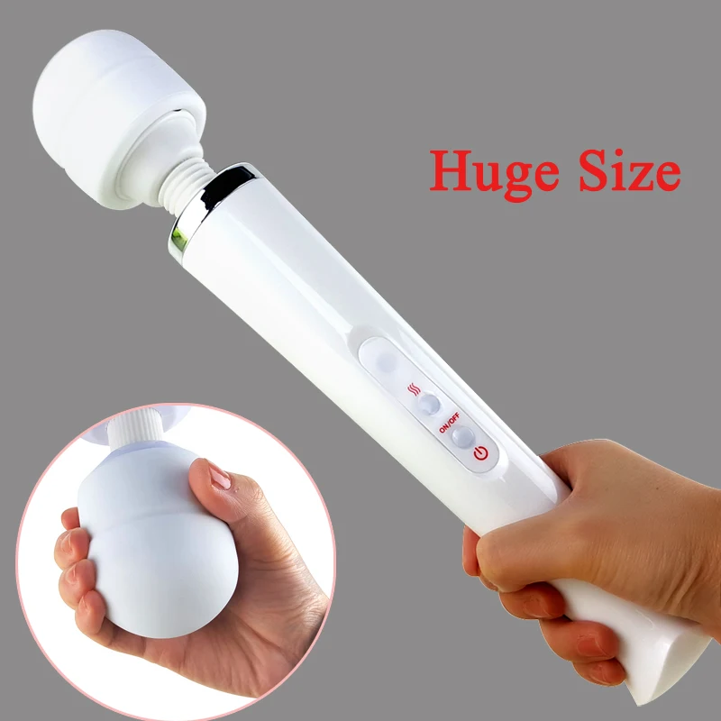 Huge Magic Wand Vibrators for women USB Charge Big AV Stick Female G Spot Massager Clitoris Stimulator Adult Sex Toys Woman | Красота и