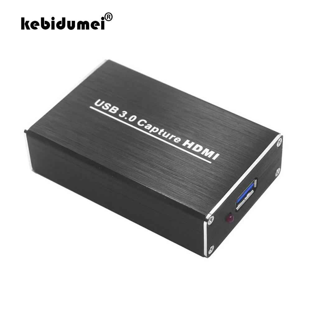 

1080P 60Fps Full HD Video Recorder HDMI-compatible To USB 3.0 Video Capture Card Device for Windows Mac Linux Phone Game PC Live