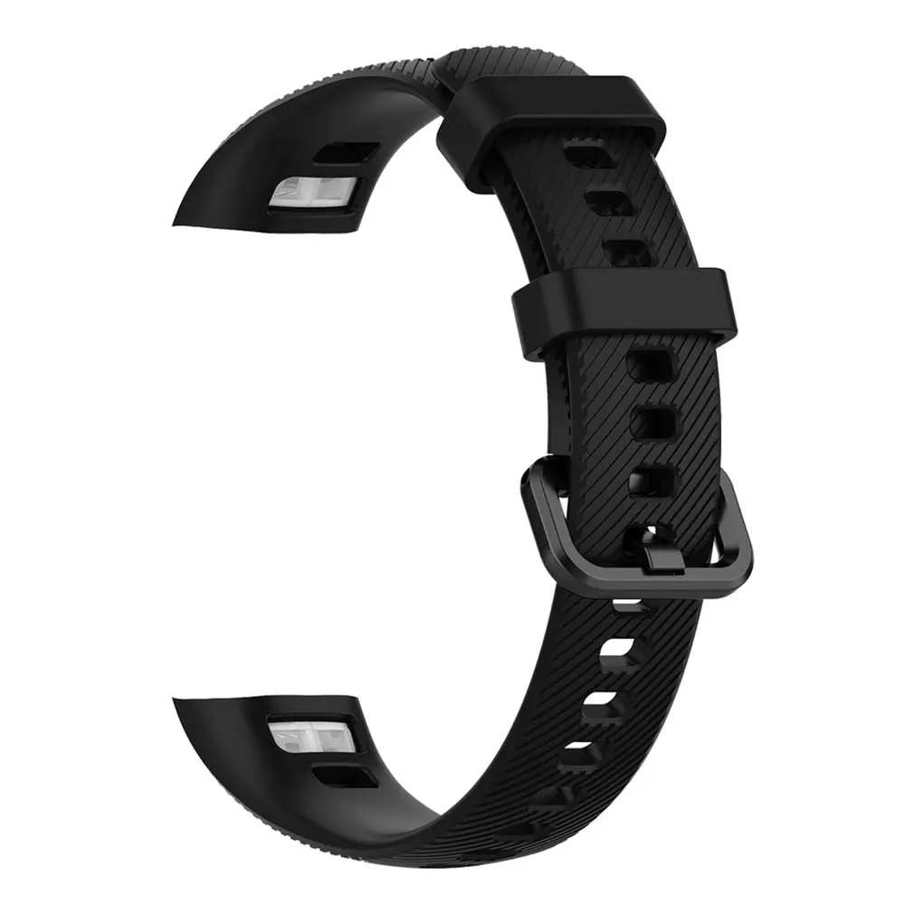 

Hot Silikon Bilek Wrist Strap For Huawei Honor Band 5 Standard Smart Wristband Sport Replacement Wrist Strap Bracelet Belt