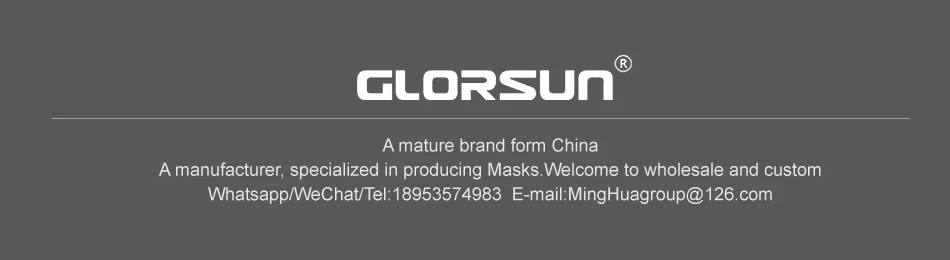 GLORSUN высокое качество n95 pm2.5 респиратор от пыли маска для лица n95 смога загрязнения воздуха моющаяся смога Спортивная маска