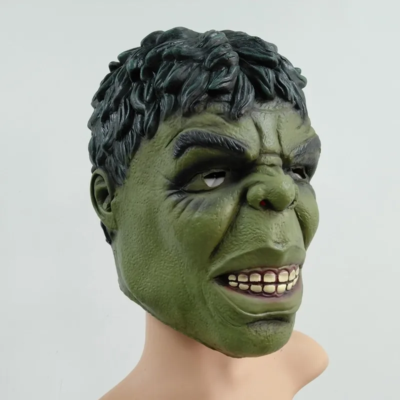 Хэллоуинская латексная маска смешной новинки кожаное лицо супергерой косплей шлем взрослый полный реквизит мяч вечеринка.