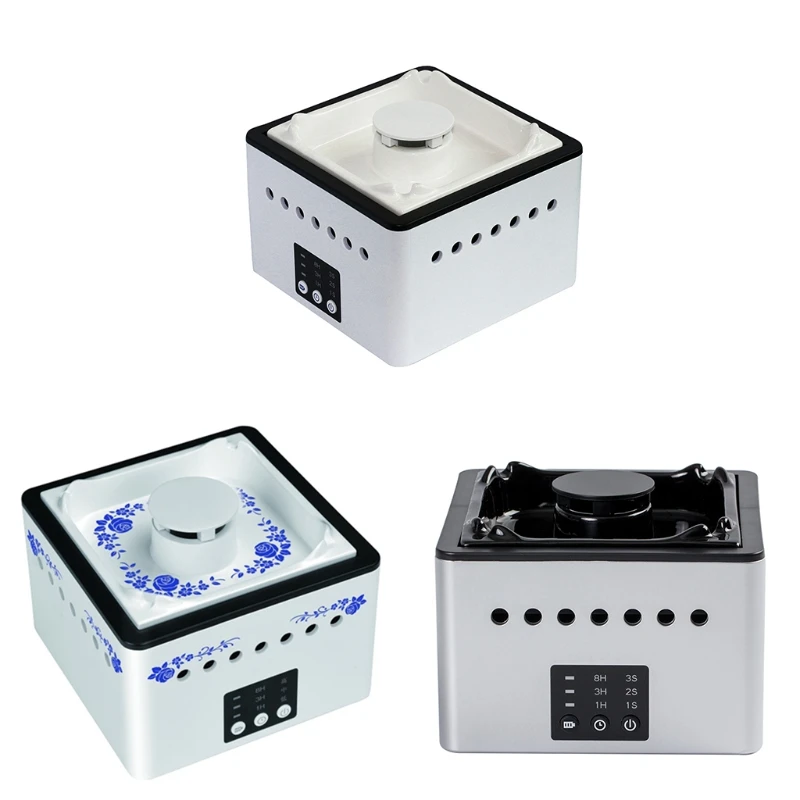 

Портативный высокоэффективный сухой воздушный фильтр Воздухоочистители Керамика USB Перезаряжаемые для курильщиков секундная стрелка дым...