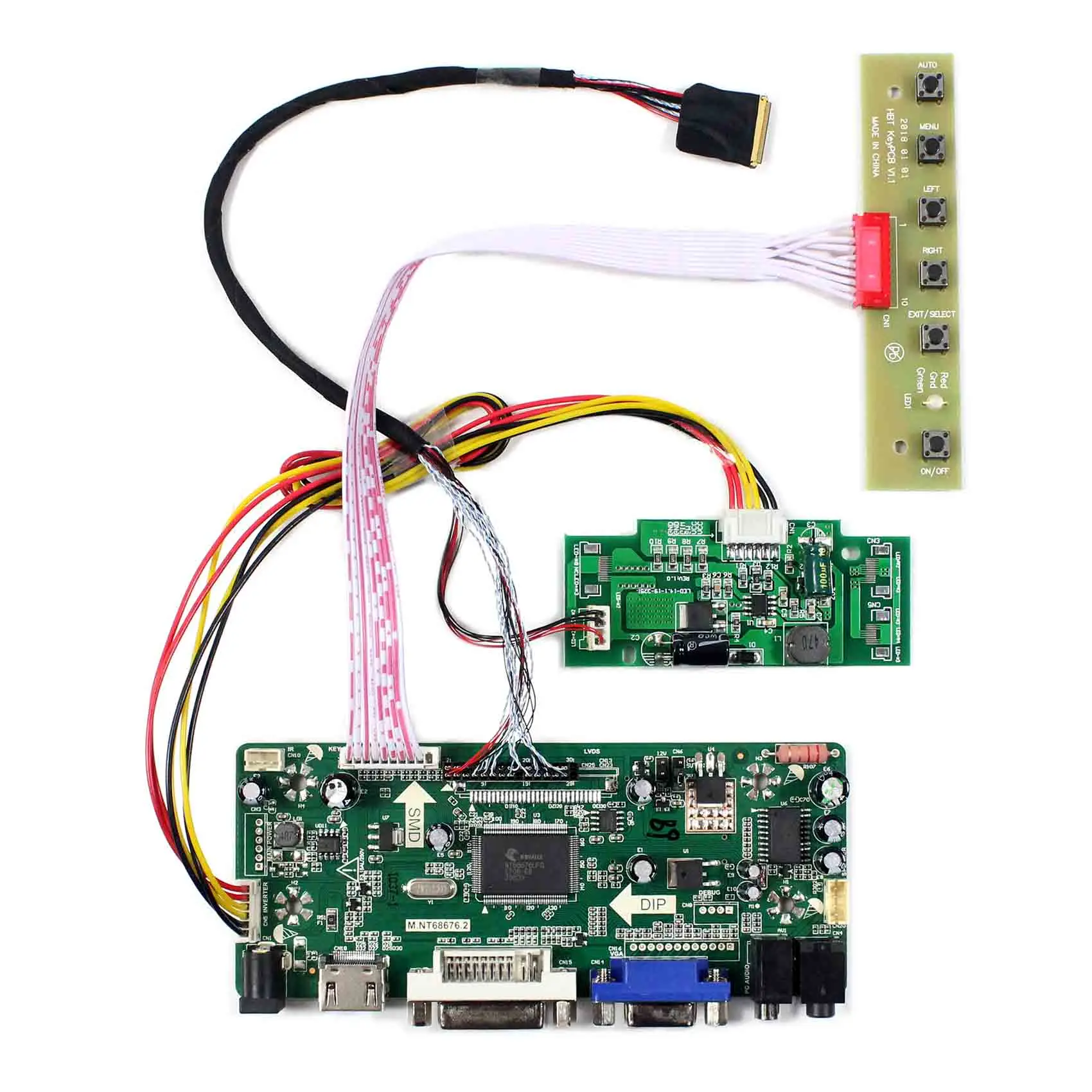 

HD-MI DVI VGA Board for 15.4inch 1440x900 LTN154BT08-R03 LTN154BT08-R06 LP154WP3-TLA1/TLA2 /TLA3 /TLB1 N154C6-L04 N154C6-L06 LCD