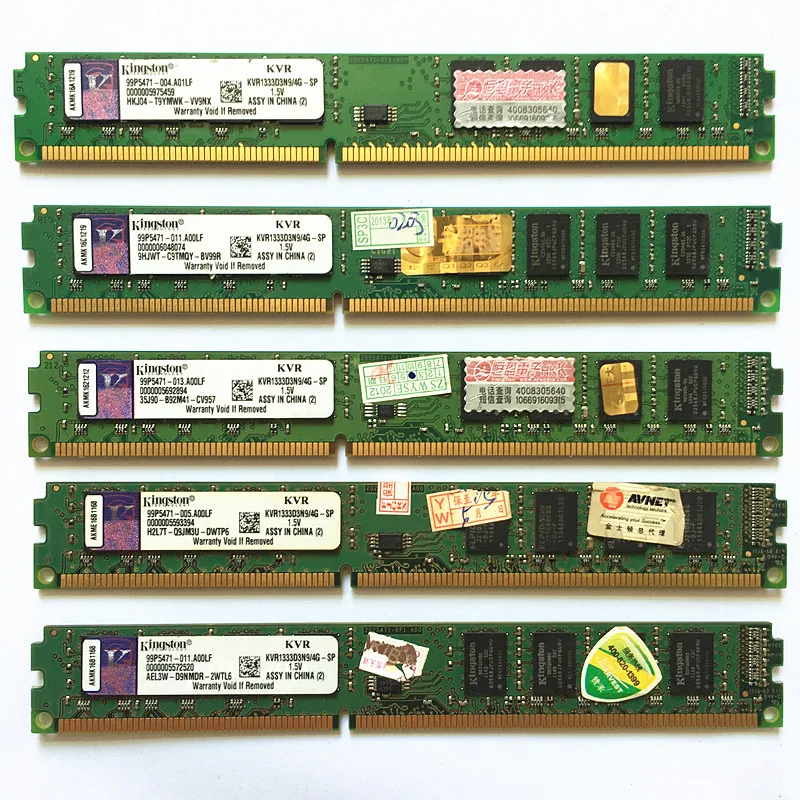 Kingston оригинальный память оперативная ddr 3 ddr3 4 Гб 2 DDR3 8 PC3 10600 12800 1333 МГц 1600 для