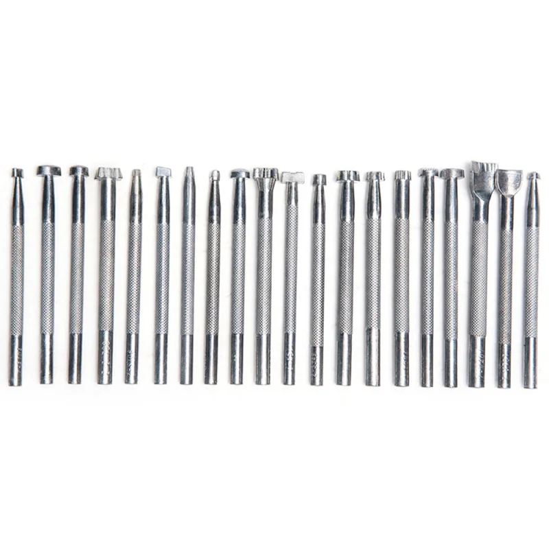 

20PCS/lot Ceramic Art Texture Embossing Tool Set Handmade DIY Pottery Caly Sculpture Model Accessories