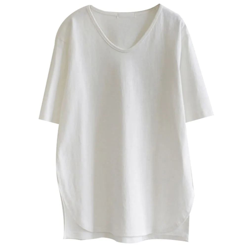 Повседневная Женская белая футболка корейские летние женские Топы с коротким
