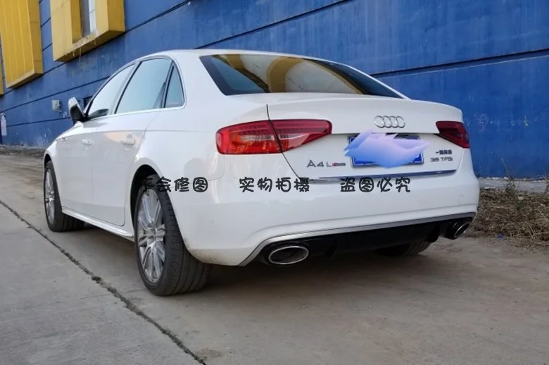 

Suitable for 10 09 11 12 13 15 16 Audi A4l Modified Rs4 Lip Tail Throat Exhaust Pipe